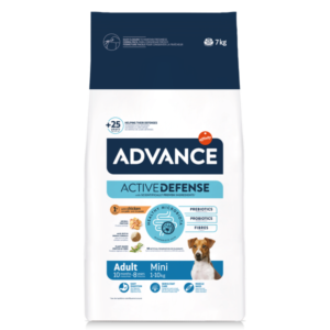 Advance Mini Adult- Ração seca de frango e arroz para cão