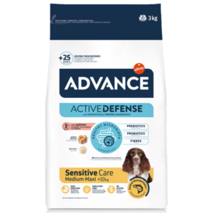 Advance Adult Sensitive Care- Ração seca de salmão e arroz para cão
