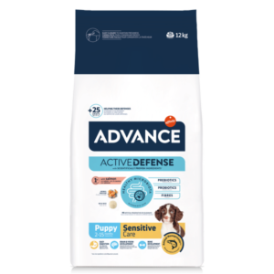 Advance Puppy Sensitive Care- Ração seca de salmão e arroz para cão