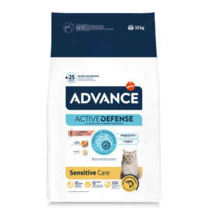 Advance Sensitive Care- Ração seca de salmão e arroz para gato