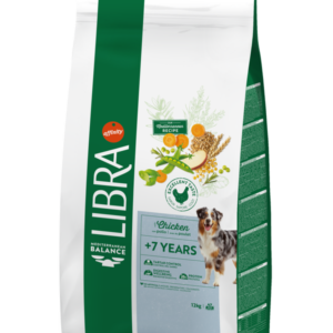 Libra Senior- Ração seca de frango para cão senior