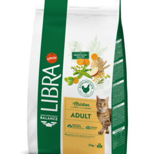 Libra Adult- Ração seca de frango para gato 1,5 kg