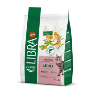 Libra Adult- Ração seca de salmão para gato