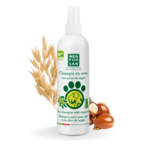 Menforsan- Champô seco com oléo de aragão para cão 250ml