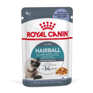 royal-canin-hairball-care-em-geleia-para-gato Royal Canin Hairball Care- Comida em geleia para gato para redução de bolas de pelo (85g)
