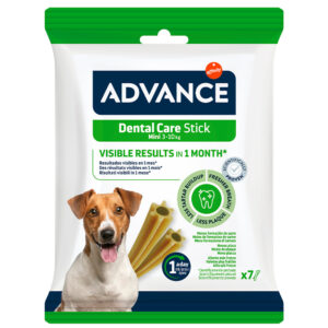 Advance Dental Care Stick Mini- Snack de cuidado dentário para cão pequeno