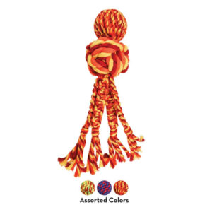 Kong Wubba Weaves- Brinquedo de corda para cão