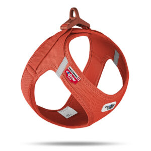 Curli Clasp Air-Mesh- Peitoral para cão (Laranja)