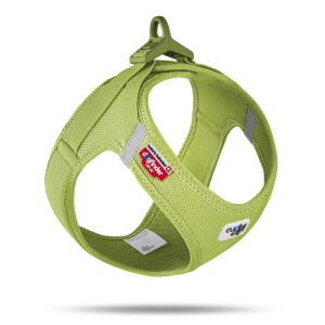 Curli Clasp Air-Mesh- Peitoral para cão (Verde lima)