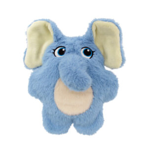 kong-snuzzles-kiddos-elephant Kong Snuzzles Kiddos Elephant- Brinquedo de peluche para cão