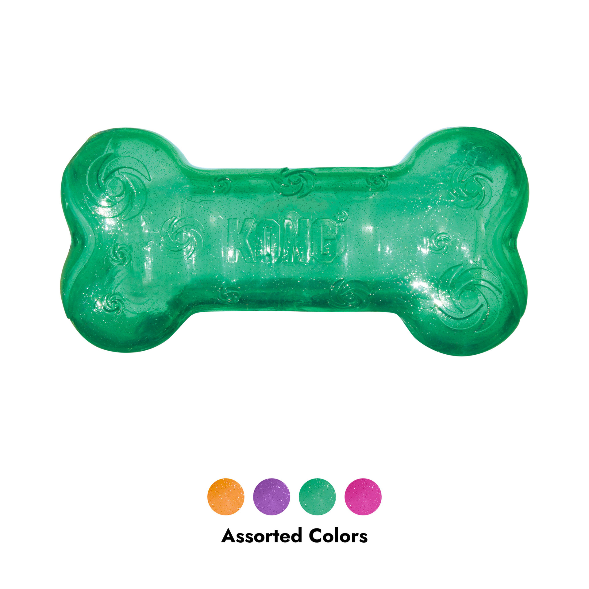 Kong Squezz Crackle Bone- Osso para cão