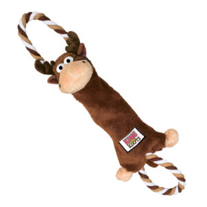 Kong Tugger Knots Moose- Alce com cordas para cão