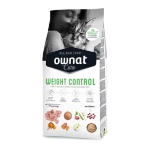 Owncat Care Weight Control- Ração seca de peru para gato para controlo de peso