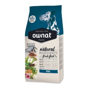 Ownat Classic Fish- Ração seca de peixe para cão adulto