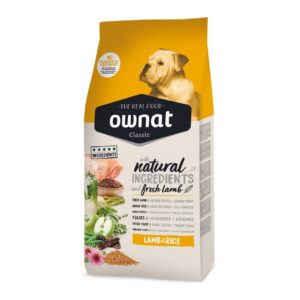 Ownat Classic Lamb&Rice- Ração seca de cordeiro e arroz para cão