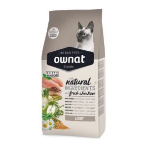 Ownat Classic Light Cat- Ração seca para controlo de peso para gato