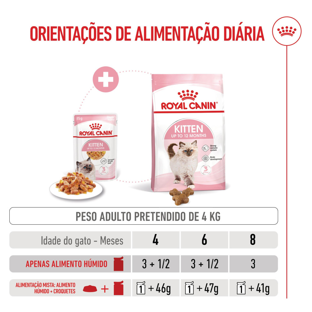Royal Canin Kitten- Comida em geleia para gatinhos (85g) - Image 3