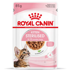 royal-canin-kitten-sterilised-alimento-em-molho-para-gatinhos-esterilizados Royal Canin Kitten Sterilised- Comida em molho para gatinhos esterelizados (85g)
