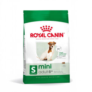 Royal Canin Mini Adult (8+) - Ração seca para cão de pequeno porte com +8 anos