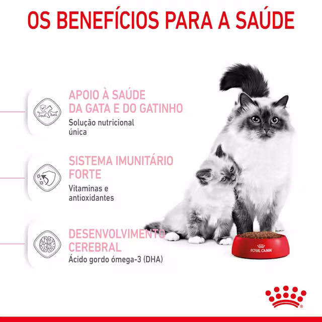 Royal Canin Mother & Babycat- Ração seca para gatinhos e gata gestante - Image 2