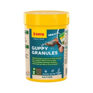 Sera Guppy Granules- Alimento para guppies e outros peciliídeos 100 ml