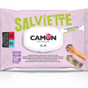 Camon- Toalhetes húmidos de Tea Tree Oil para cão e gato