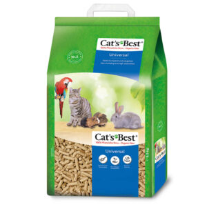 Cats Best Universal- Areia vegetal para gatos, roedores e aves