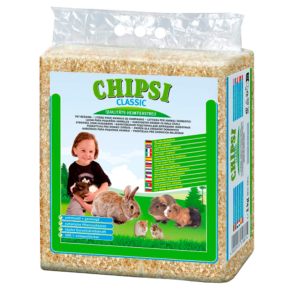 Chipsi Classic- Substrato de lascas de pinho para pequenos animais