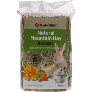 Flamingo- Feno de montanha para roedores (500g)