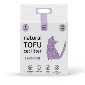 Happy Meow Lavanda- Areia aglomerante para gato (6L)