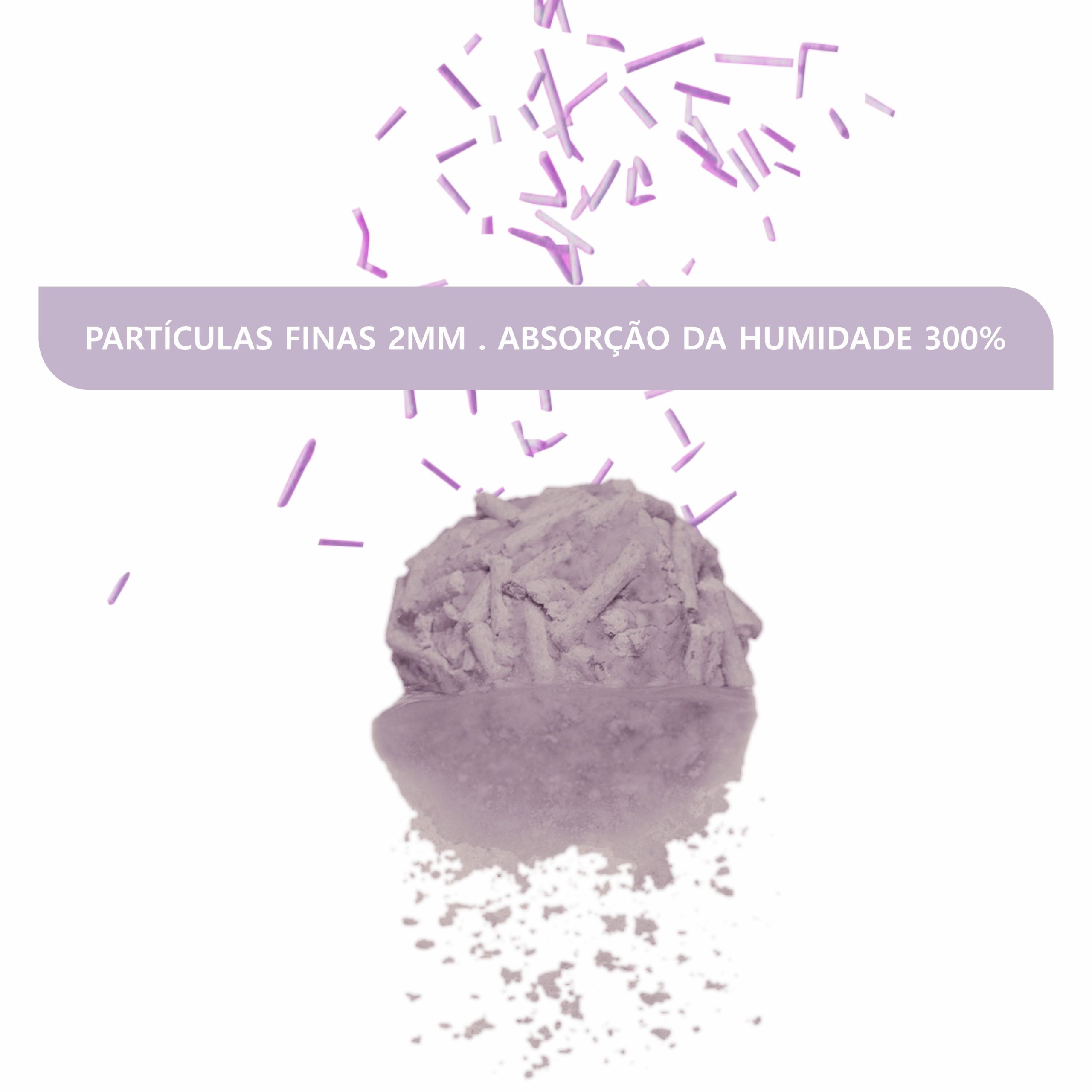 Happy Meow Lavanda- Areia aglomerante para gato (6L) - Image 3