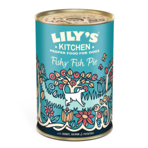 Lily's Kitchen- Patê de perú, salmão e arenque para cão (400g)