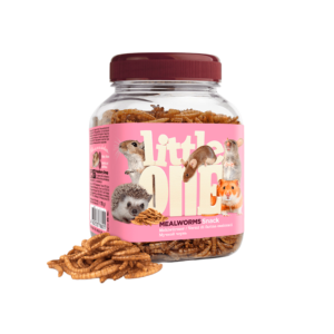 Little One Mealworms- Snack de larvas desidratadas para roedores (70g)