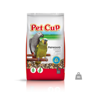 Pet Cup Papagaio Standard- Mistura de sementes para papagaios