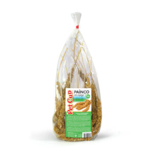 Pet Cup- Painço em espiga amarela para aves exóticas (300g)