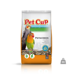 pet-cup-psitacideo-standart-4-kg Pet Cup Psitacídeo Standart- Mistura de sementes para psitacídeos