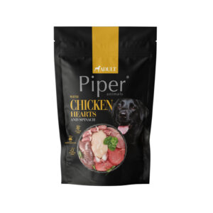 Piper- Patê de coração de galinha e espinafres para cão