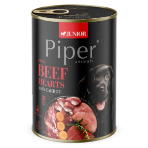 Piper Junior- Patê de vaca e cenoura para cachorro (400g)
