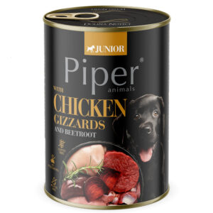 Piper Junior- Patê de frango e beterraba para cachorro (400g)