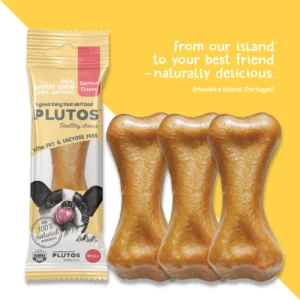 Plutos Salmon Chew- Osso de salmão para cão