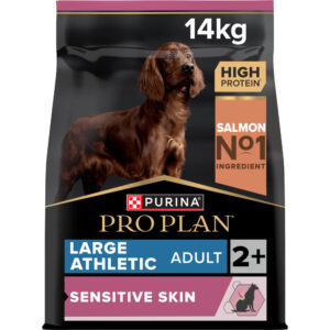 pro-plan-sensitive-skin-large-athletic-racao-seca-para-cao-adulto-grande-com-pele-sensivel-salmao Pro Plan Sensitive Skin - Ração seca de salmão para cão grande com pele sensível (14kg)