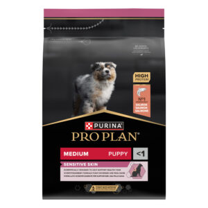 pro-plan-sensitive-skin-medium-puppy-racao-seca-imagem-produto Pro Plan Sensitive Skin- Ração seca de salmão para cachorro médio com pele sensível