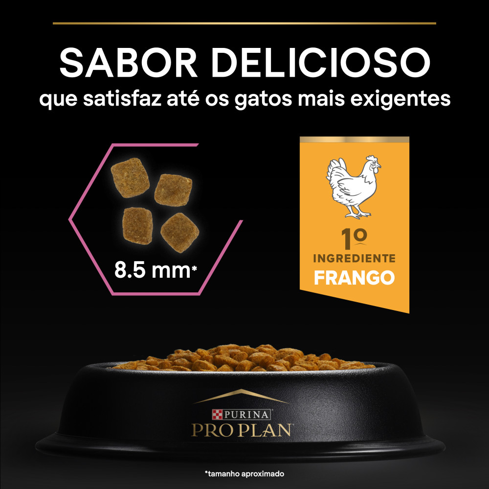 Pro Plan Delicate Digestion- Ração seca de frango para gato esterilizado com sensibilidade digestiva (3kg) - Image 3