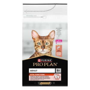 Pro Plan Vital Functions- Ração seca de salmão para gato para suporte de funções vitais