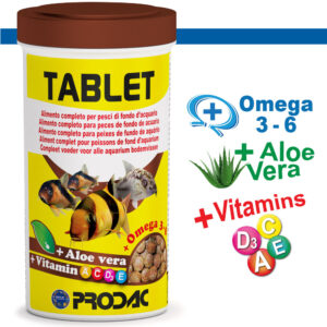 Prodac Tablet- Alimento para peixes de fundo