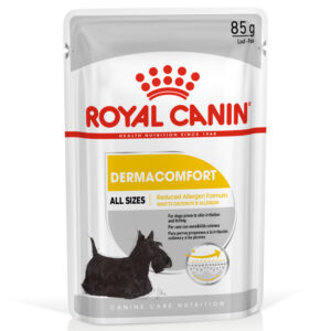 Royal Canin Dermacomfort- Alimento em patê para cão com sensibilidades na pele (85g)