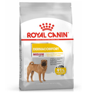 Royal Canin Medium Dermacomfort- Ração seca para cão médio com pele sensível