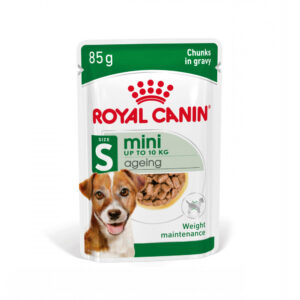 Royal Canin Mini Ageing- Alimento em molho para cão senior pequeno (85g)