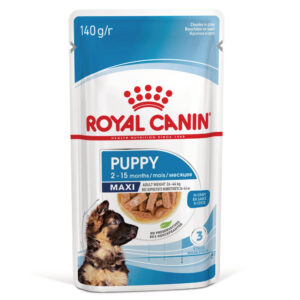 Royal Canin Maxi Puppy- Alimento em molho para cachorro grande 140g