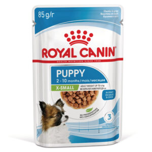 royal-canin-puppy-x-small-alimento-em-molho-para-cachorro-de-porte-muito-pequeno Royal Canin X-Small Puppy- Alimento em molho para cachorro muito pequeno (85g)